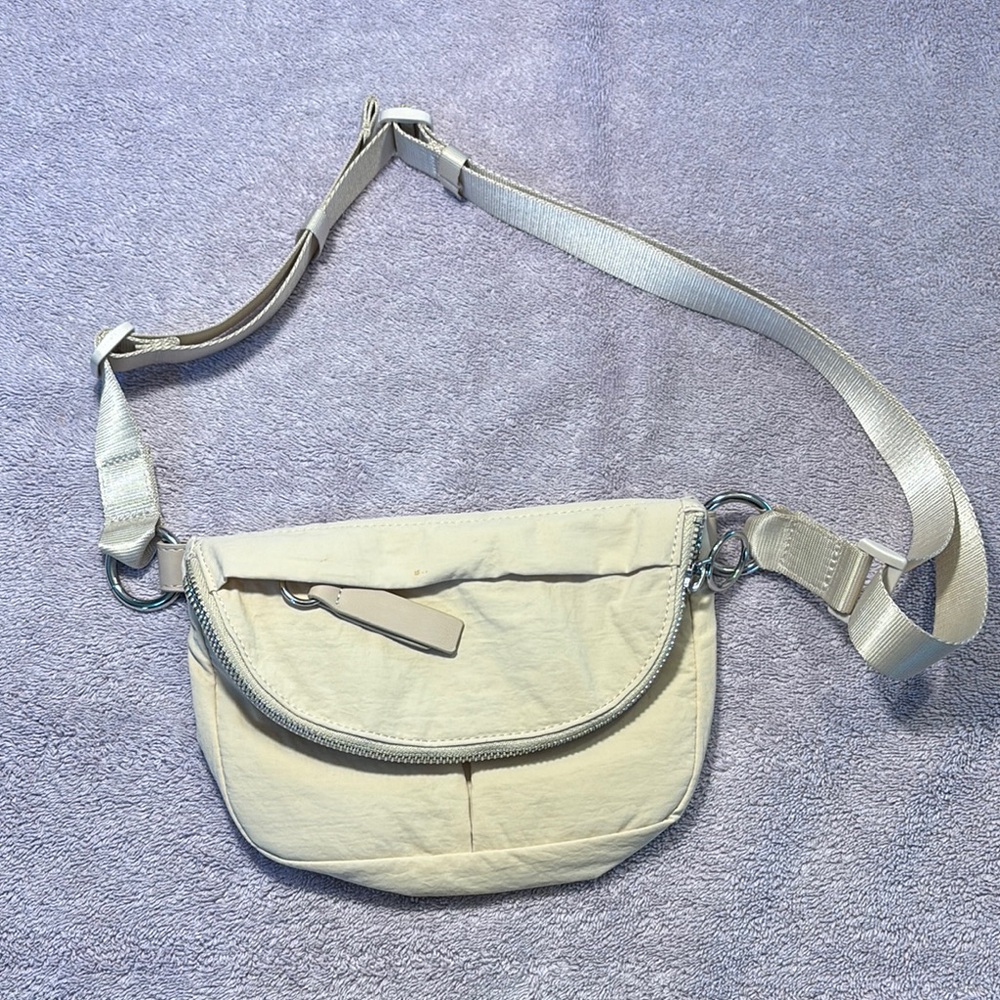 Cream Crossbody Bag